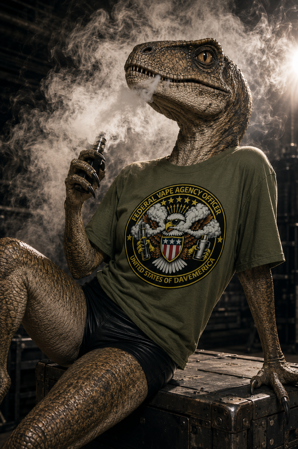 Federal Vape Agency Officer T-Shirt